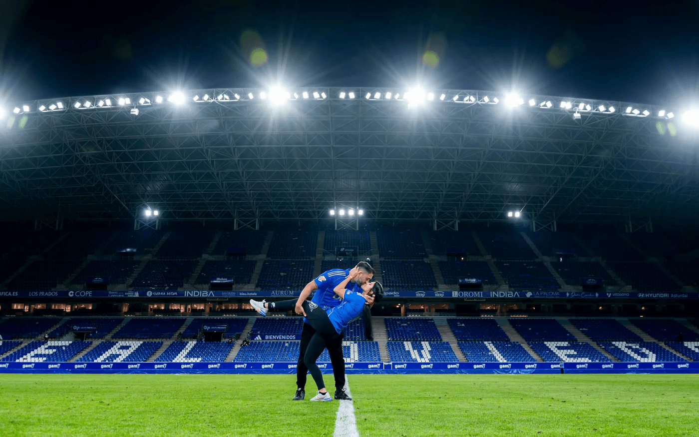 Foto final de partido