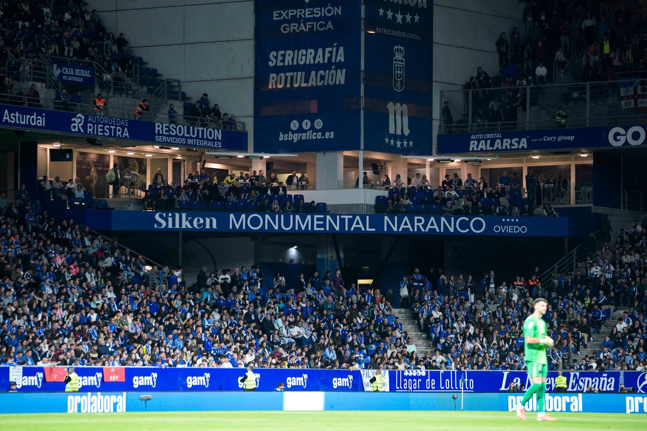Grada del Carlos Tartiere